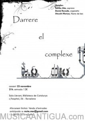 Concierto de música medieval “Darrere el complexe”
