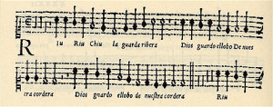 RIU RIU CHIU (Anónimo) – Cancionero de Uppsala o del Duque de Calabria (S. XVI)