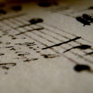 Partituras de música antigua