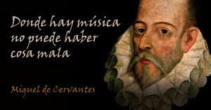 Instrumentos musicales en la obra de Cervantes