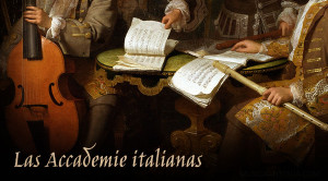 La presencia de la música en las accademie italianas