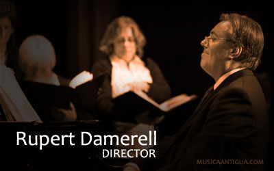 Rupert Damerell. Director. Música antigua. Zenobia Consort. Early Music