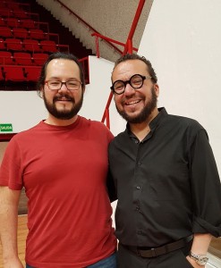Omar Morales y Daniel Anarte